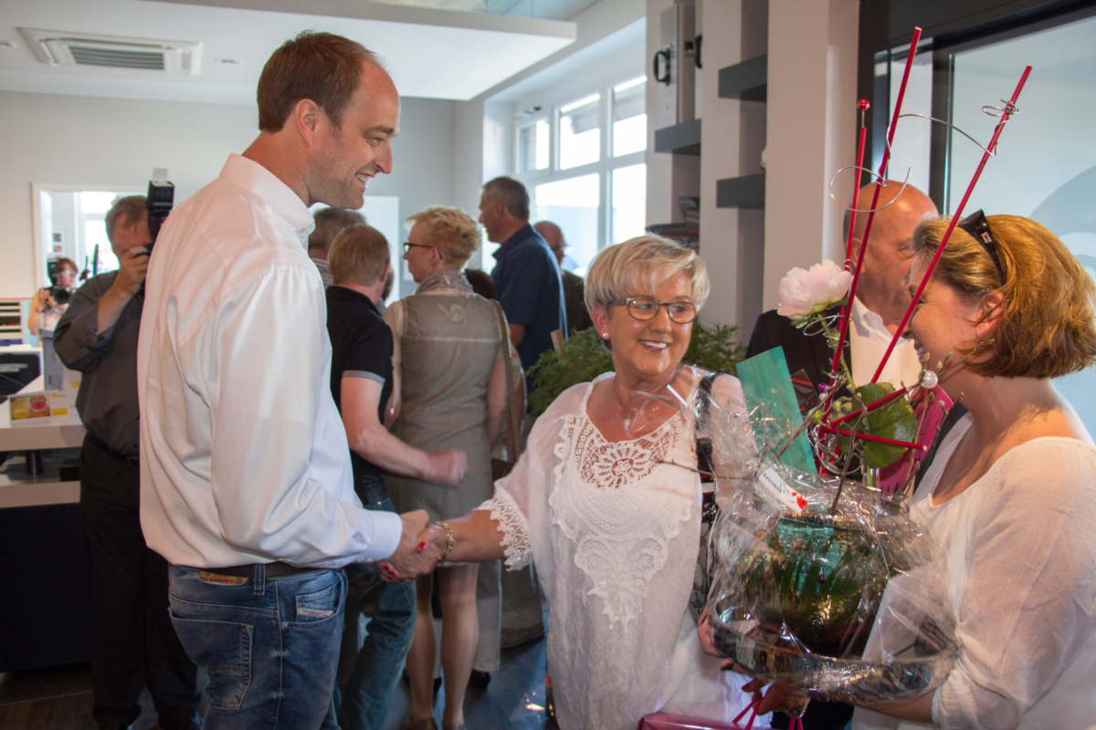 WdeR Fussbodenstudio Bocholt, Eröffnungsfeier neuer Standort, Holtwick Gewerbegebiet